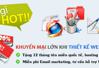 Khuyến mãi Thiết kế website mừng giáng sinh 2019 và Năm mới 2020