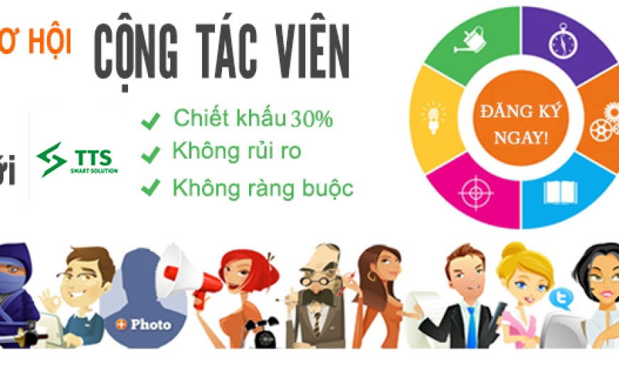 Công Nghệ TTS tuyển cộng tác viên kinh doanh website toàn quốc