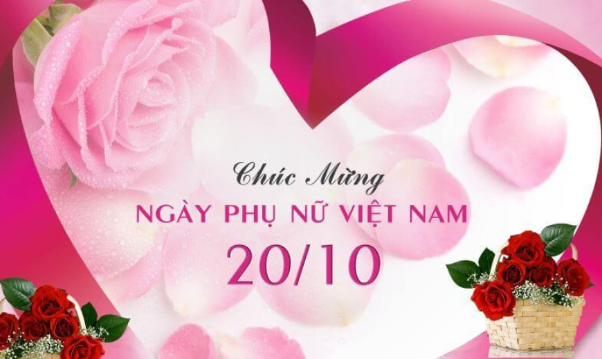 Khuyến mãi giảm giá 10% khi thiết kế website nhân ngày phụ nữ Việt Nam 20/10/2018