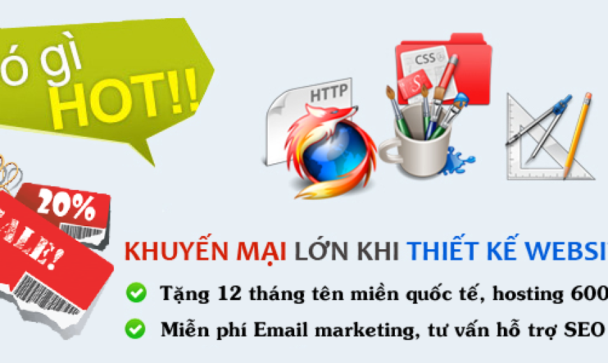 Khuyến mãi Thiết kế website mừng giáng sinh 2019 và Năm mới 2020