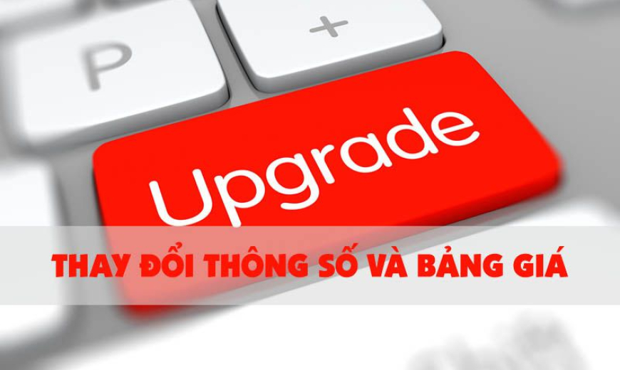 Thông báo thay đổi thông số và bảng giá dịch vụ Hosting từ ngày 01/05/2020
